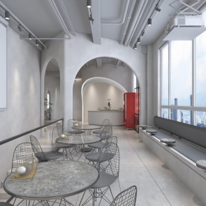 现代画室3D模型下载